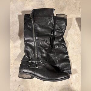Black Knee-High Women's Boots
